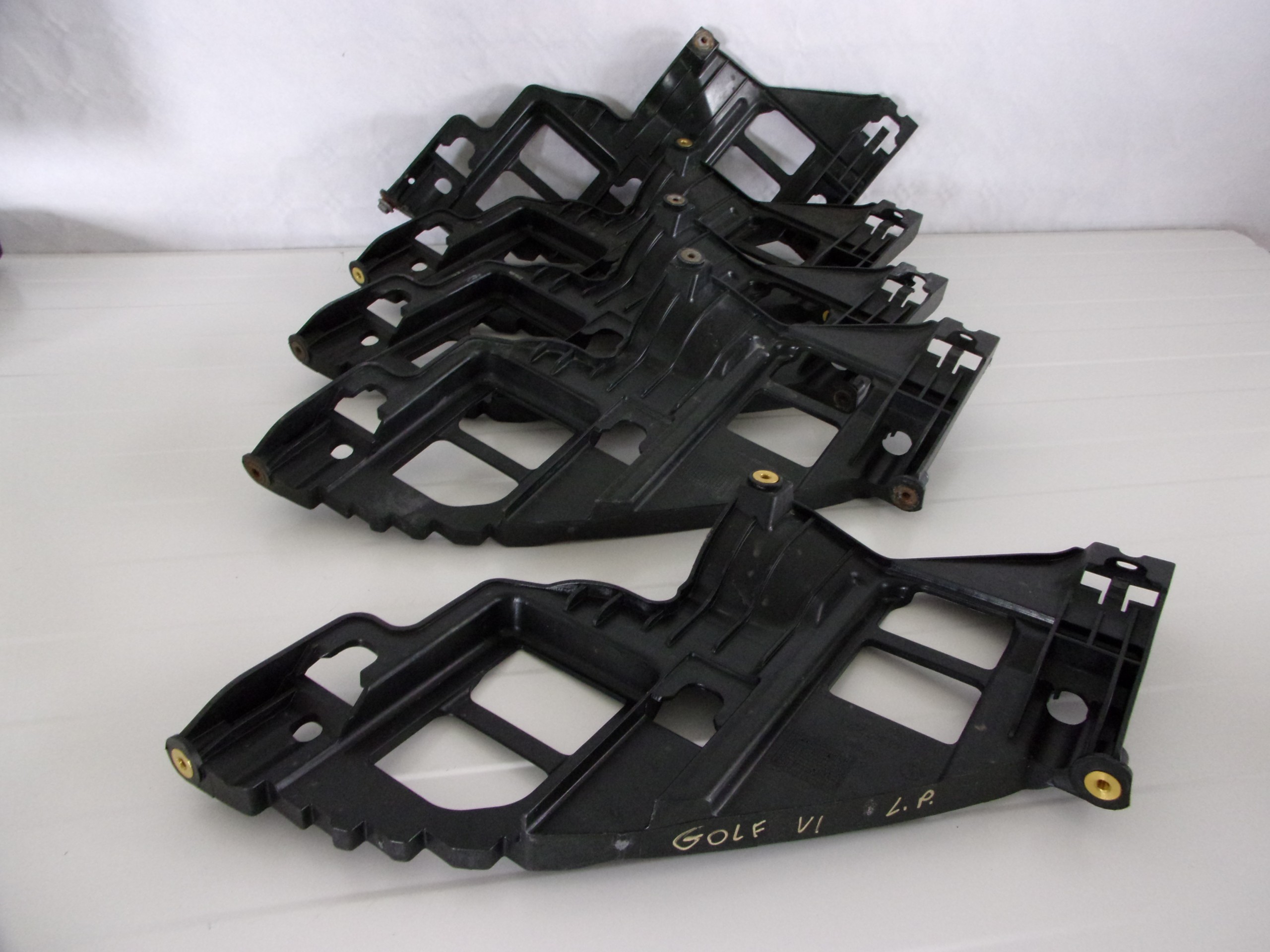 Vw Golf VI Support Support plaque Feux phare Sous reflektor Gauche
