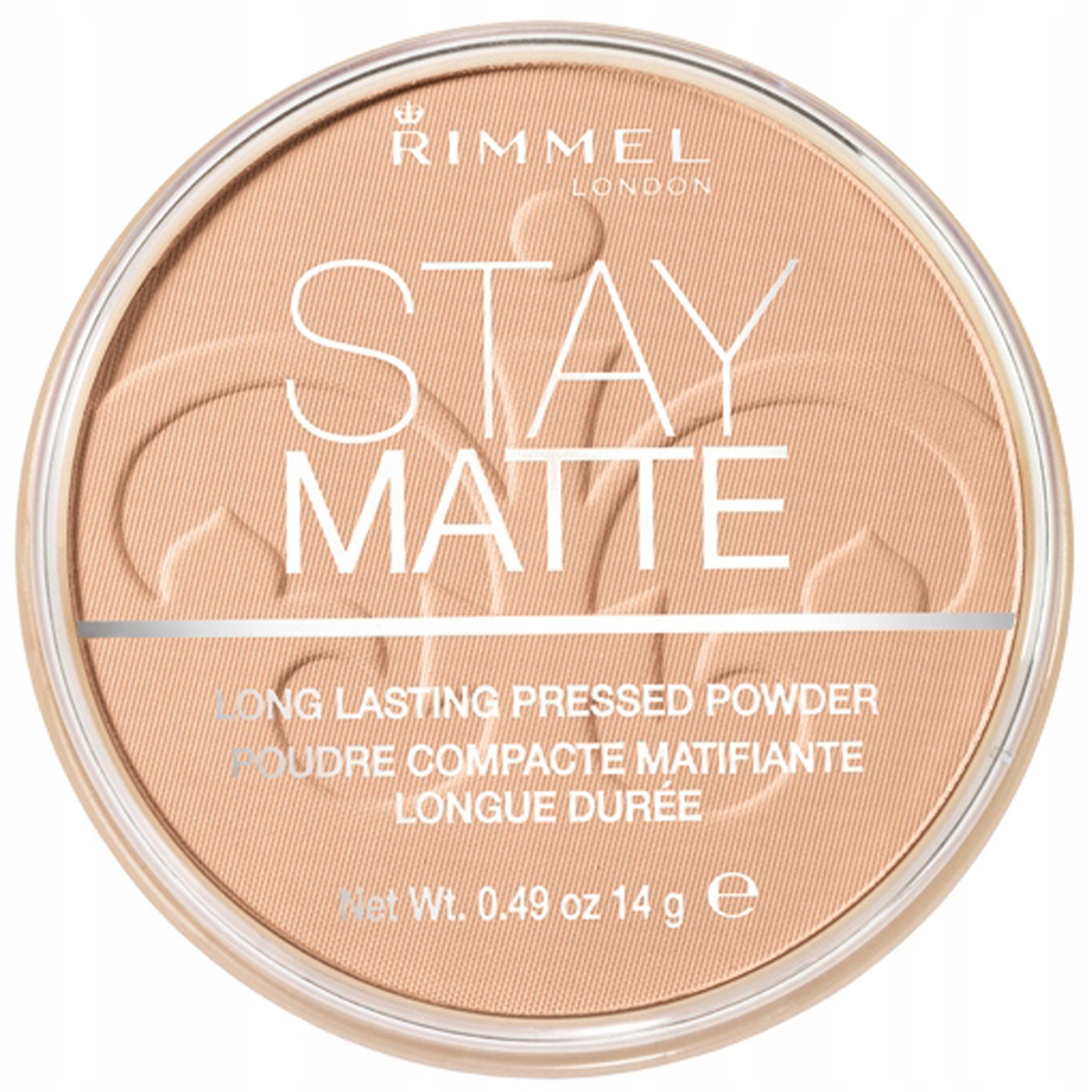 Rimmel Stay Matte Puder Matujący 005 Silk Beige