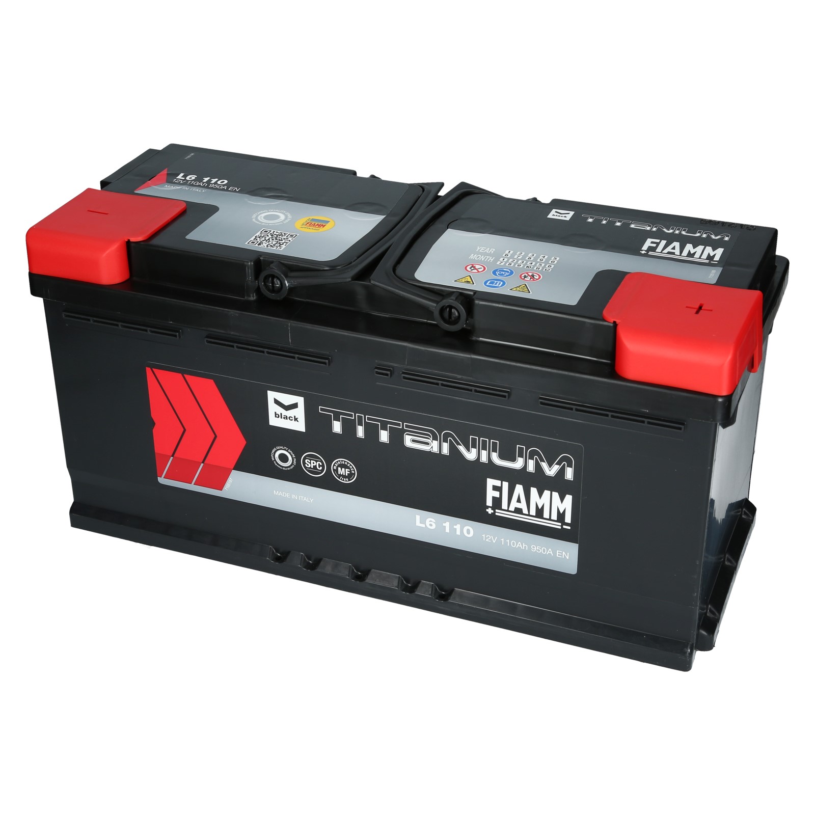 FTP110 - Аккумуляторная батарея FIAMM BLACK L6 110 110Ah 950A (EN ...