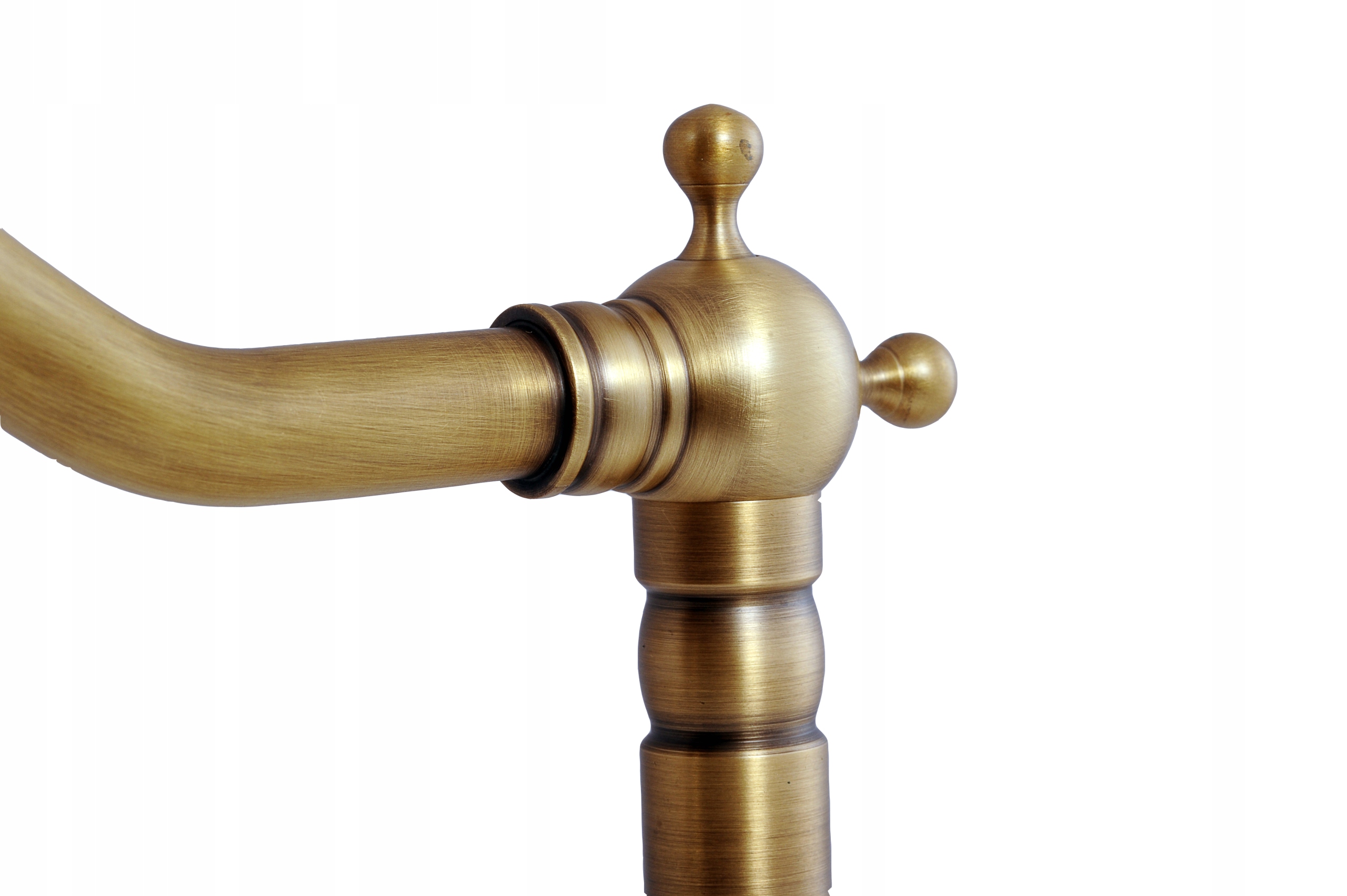 BATERIA UMYWALKOWA RETRO ZŁOTA ROYAL POKRĘTŁA Kolor inny