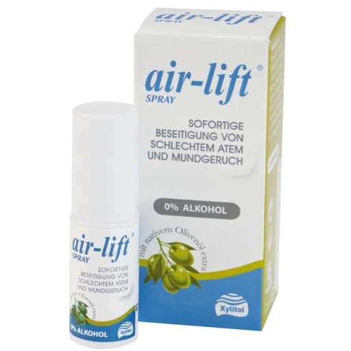 2 x Air Lift odświeżacz do ust spray 15 ml