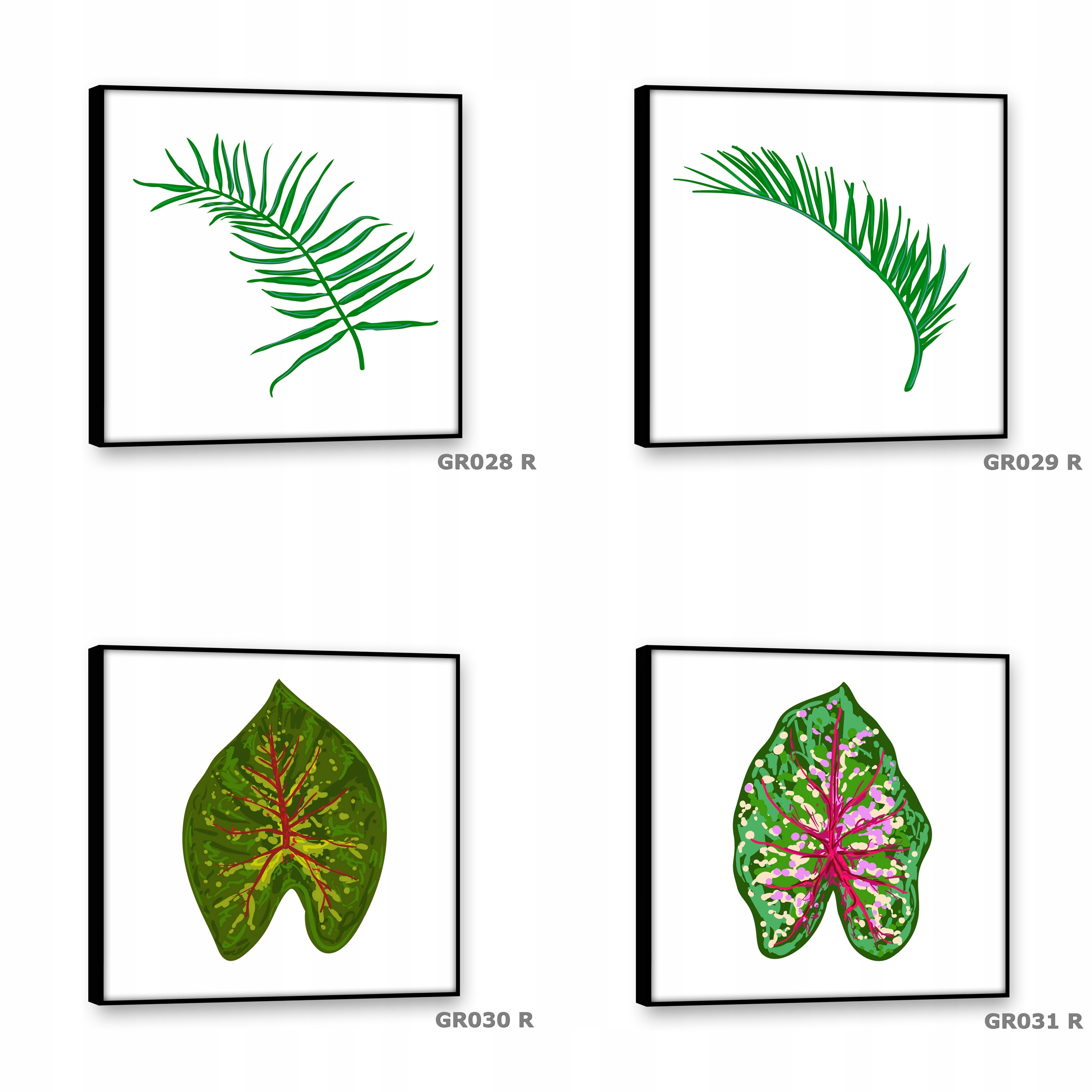 Obrazy na płótnie 40x40 Obraz Nowoczesny PALMA Format kwadratowy