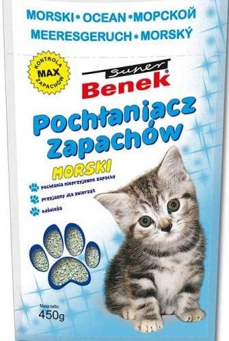 

Pochłaniacz Zapach Neutralizator Benek Morski 450g