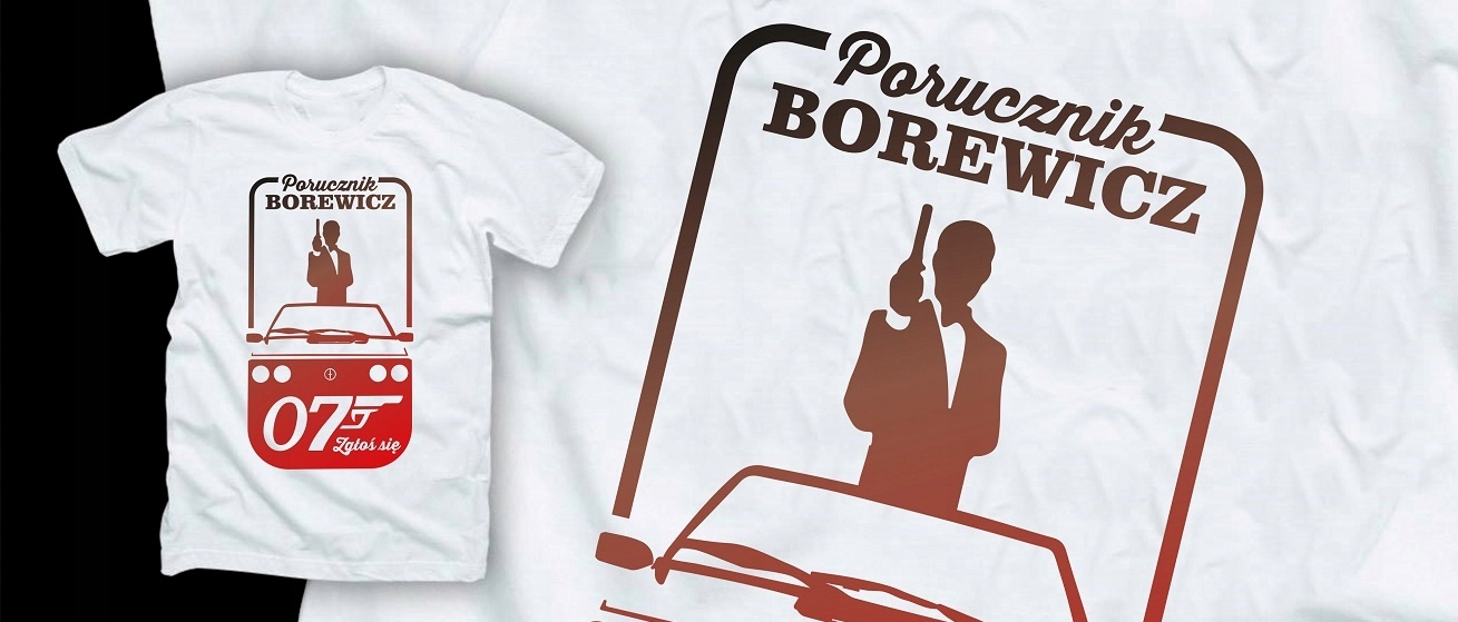 

Koszulka Polonez Porucznik Borewicz T-shirt prl