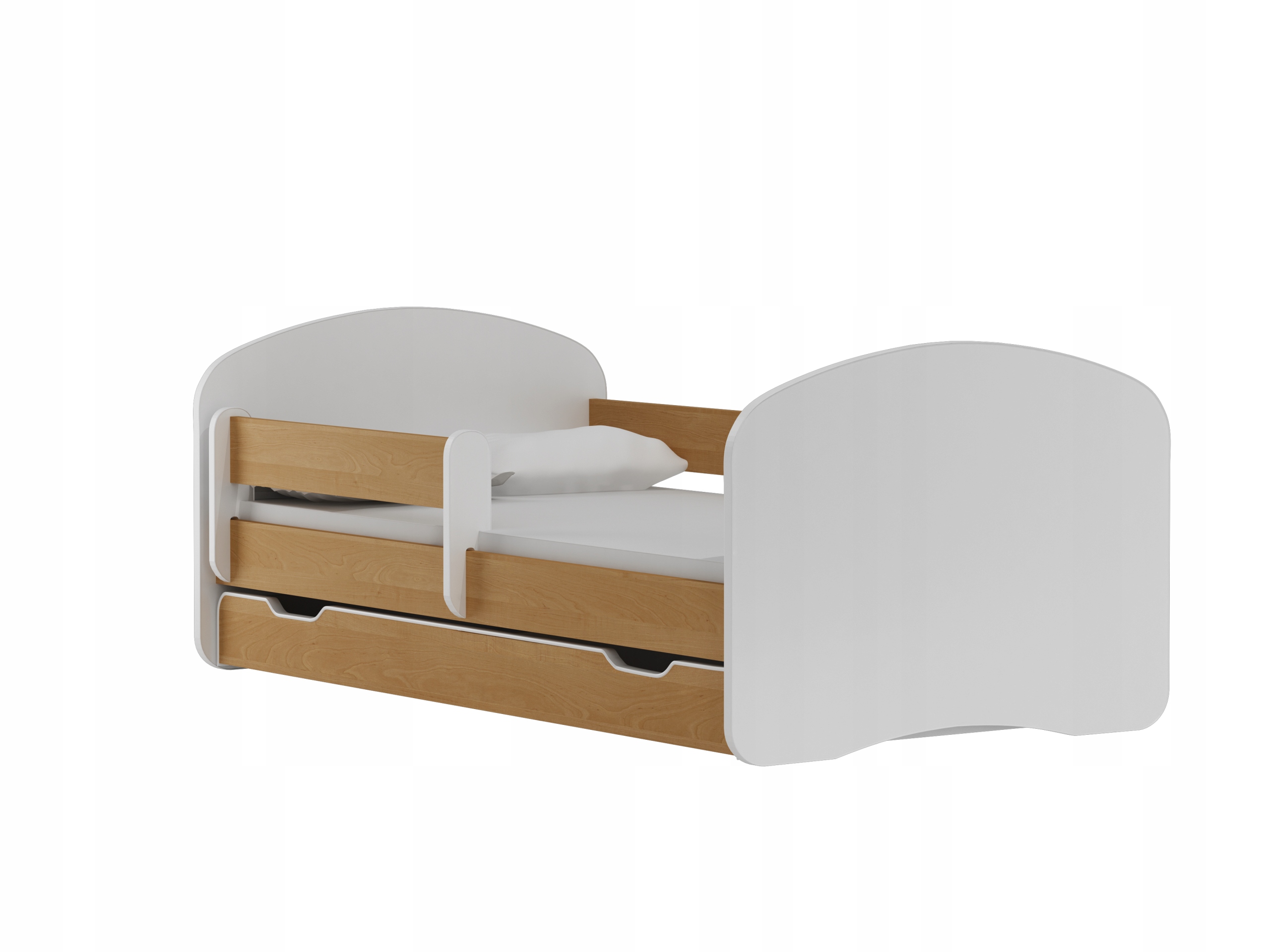 ŁÓŻKO DZIECIĘCE 180X80cm ŁÓŻKO DLA DZIECKA Długość mebla 184 cm