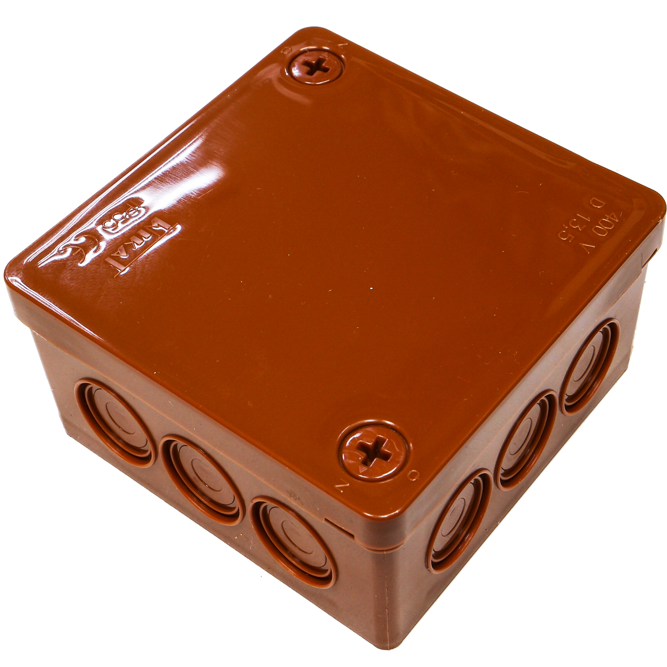 

Puszka hermetyczna brąz 86x86x40mm natynkowa IP55
