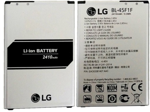

Nowa Oryginalna Bateria Lg K4 2017 M160 BL-45F1F