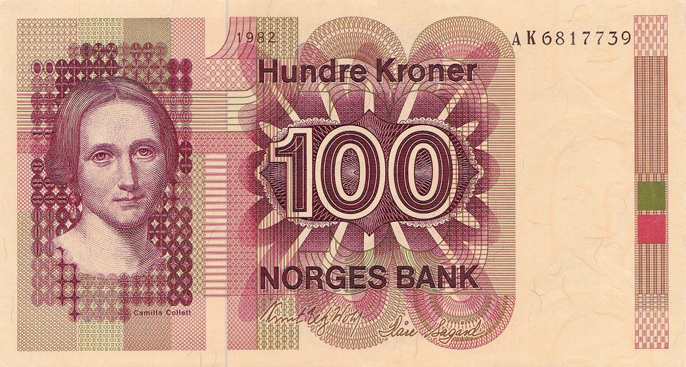100 Крон Норвегия купюра. Норвегия 100 крон 1993. Норвежские кроны купюры.