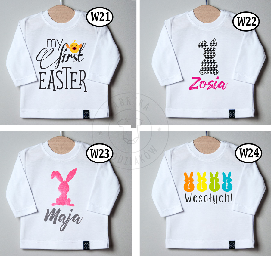 BLUZKA na WIELKANOC Święta PREZENT 98 wielkanocna Kolor wielokolorowy