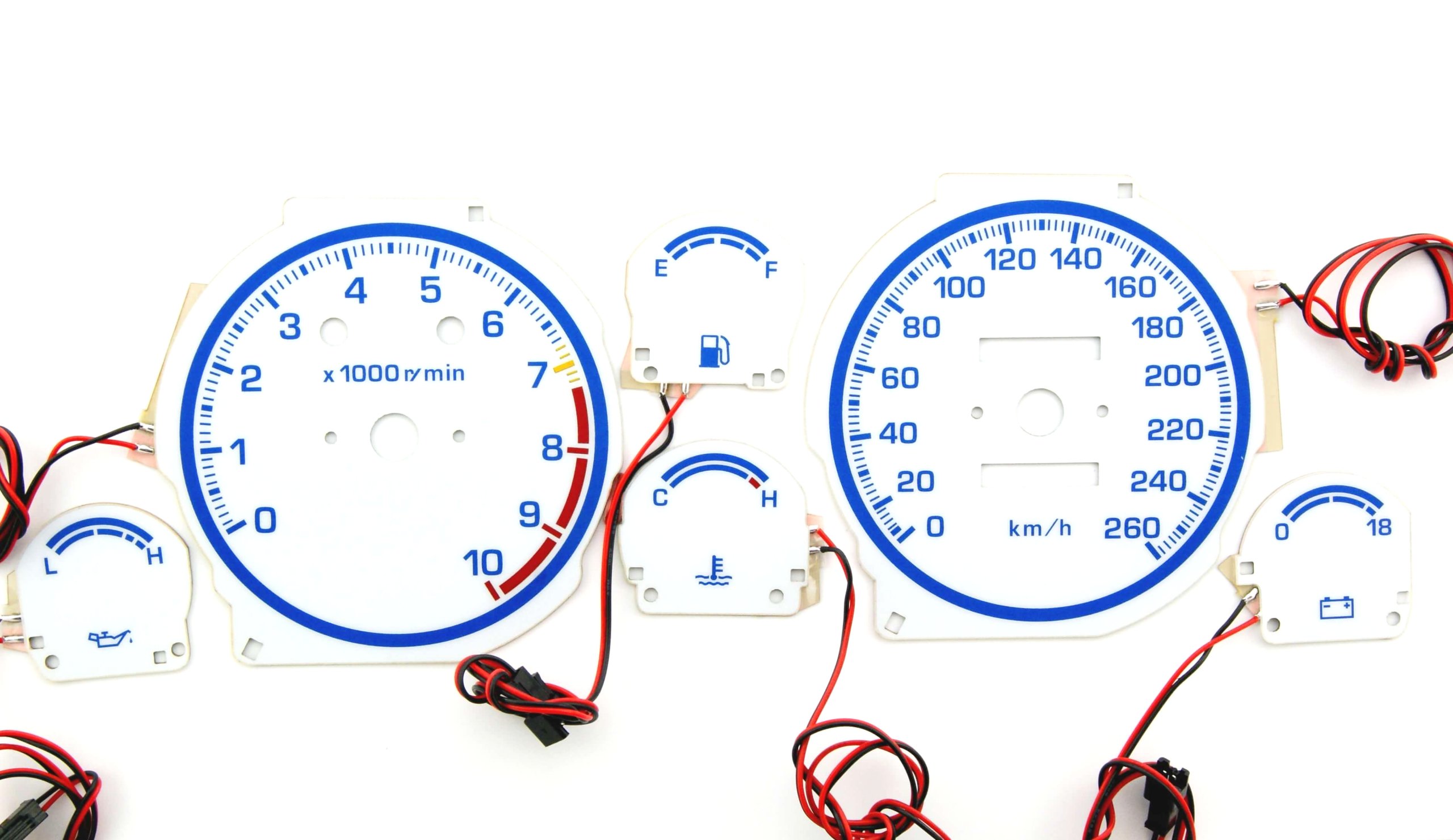 Toyota Celica IV gen T16 диски одометра INDIGLO