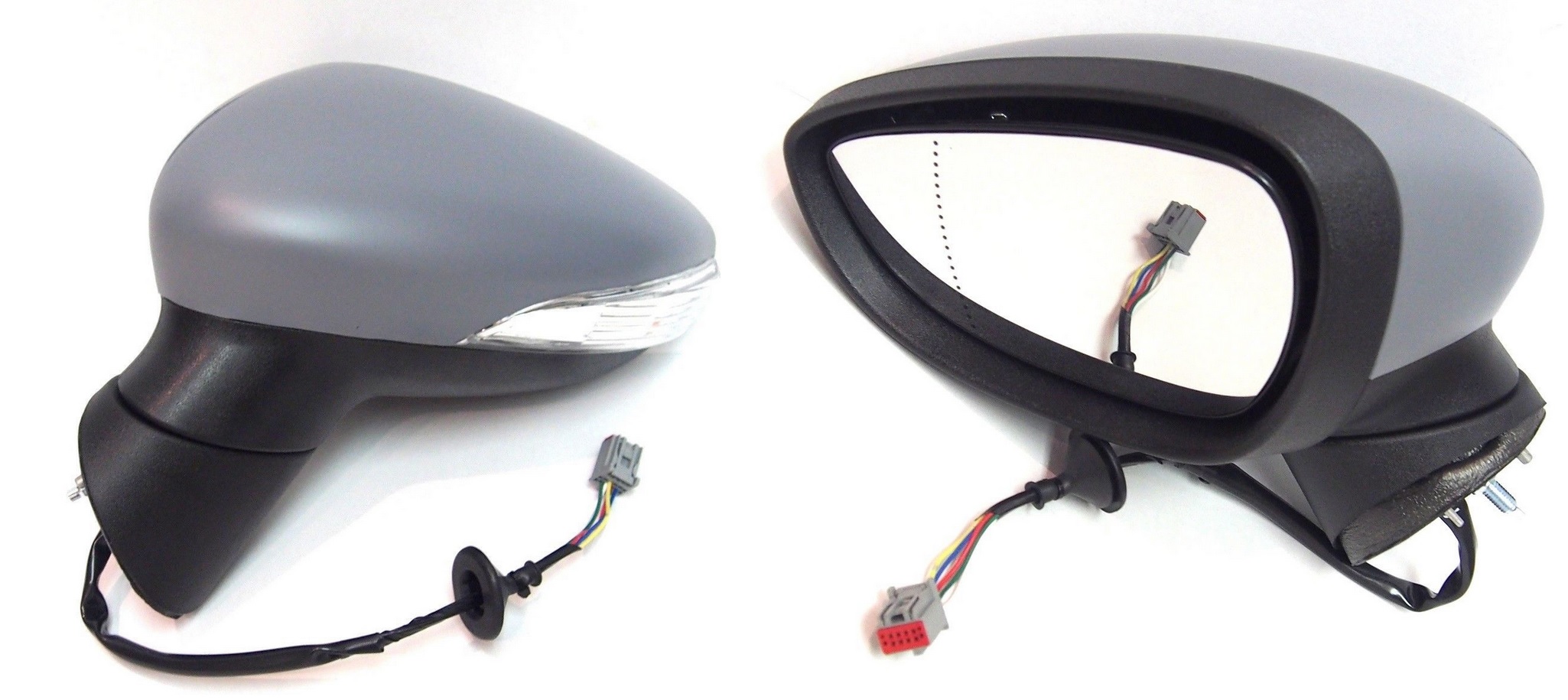 LUSTERKO ZEWNĘTRZNE FORD FIESTA MK7 08-13 EL OGRZ.