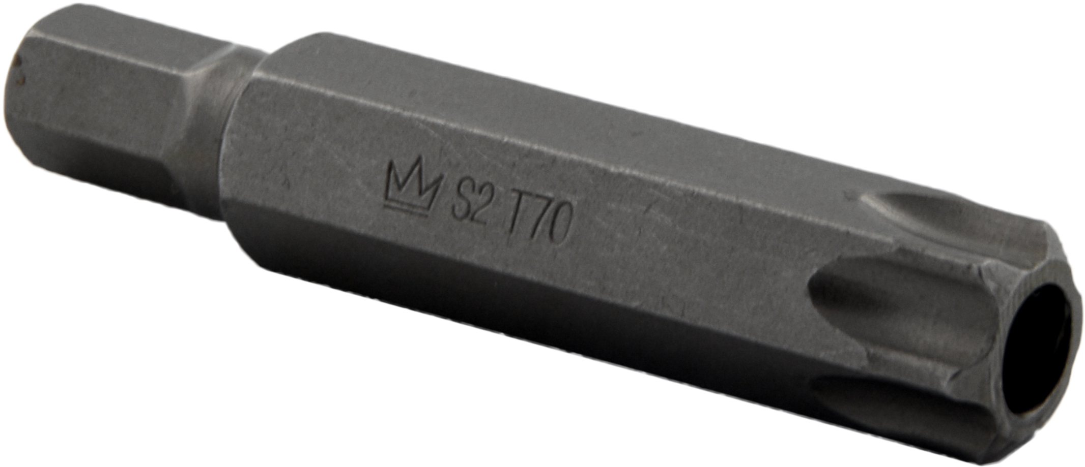 BIT KOŃCÓWKA 10MM TORX T70 x 75MM S2 Z OTWOREM