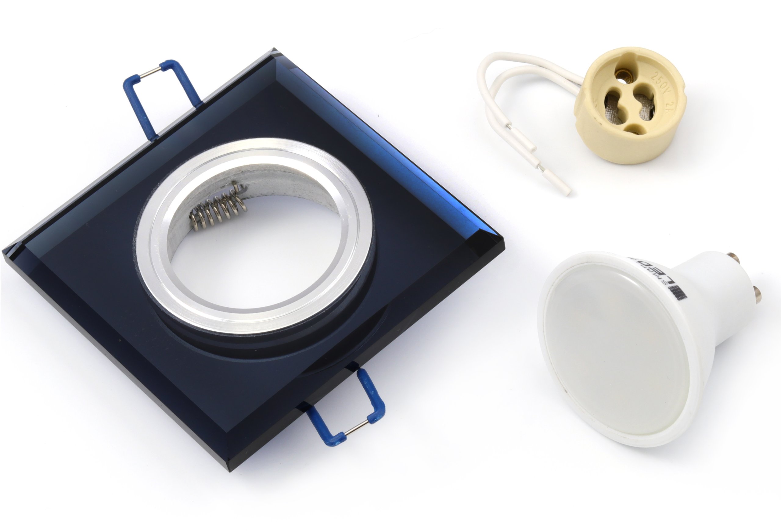

Zestaw oprawa oprawka halogenowa Led GU10 5W