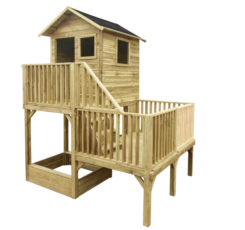 Drewniany Domek Ogrodowy Dla Dzieci Hubert 7224605705 Allegro Pl