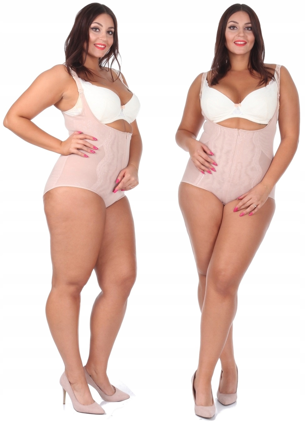 BODY mocno WYSZCZUPLAJĄCE gorset SIZE PLUS majtki Marka Inna marka