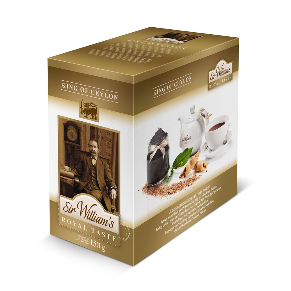 Levně Sir Williams Royal Taste King of Ceylon 50 Ks
