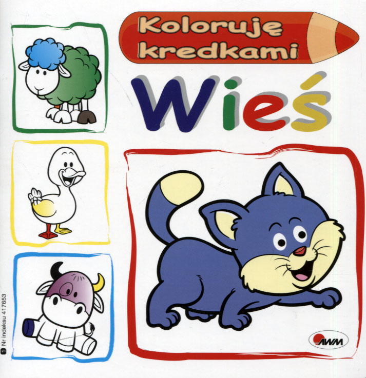 

Koloruję kredkami Wieś