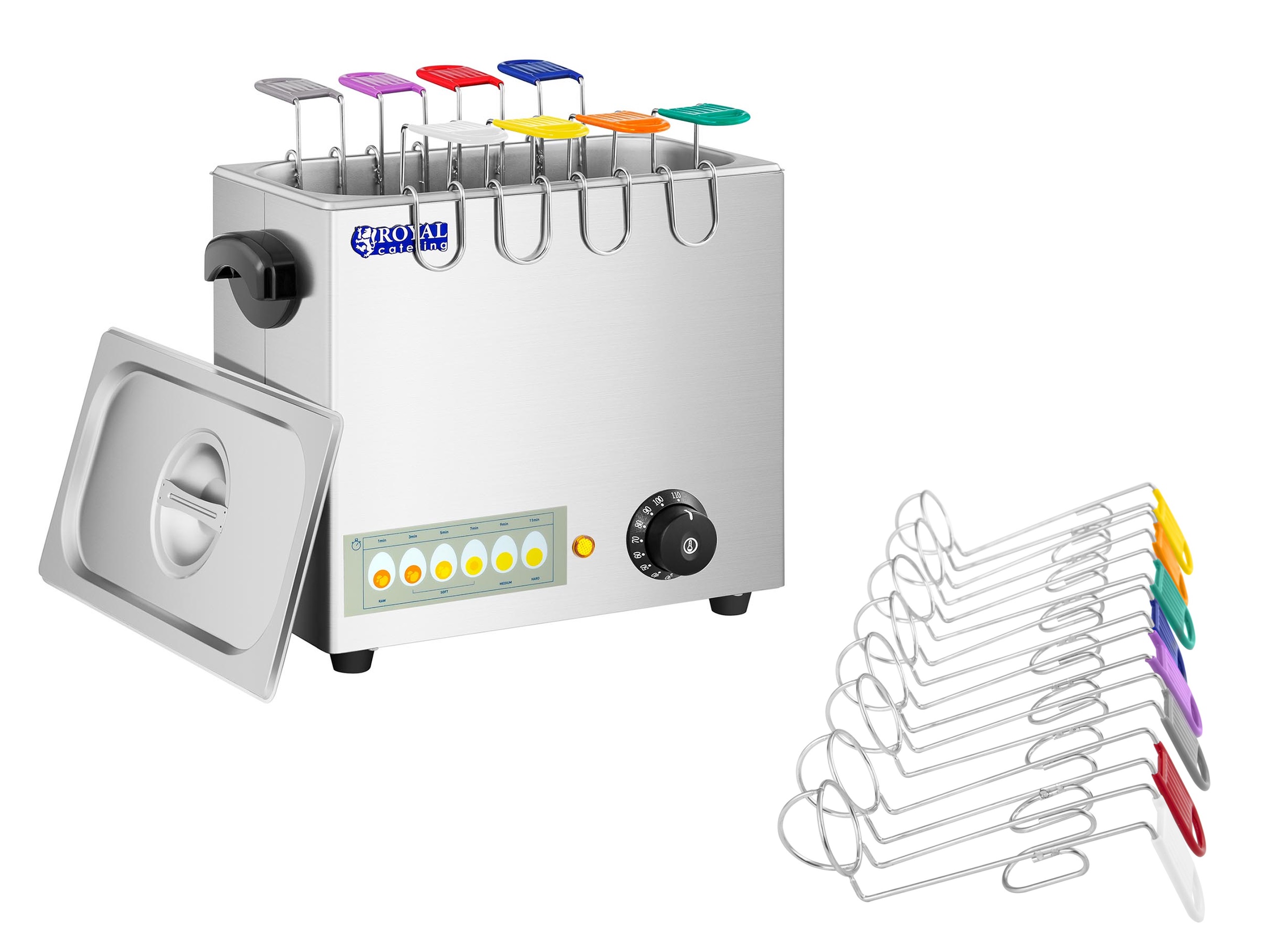 

Jajowar Do Gotowania Jajek 8 Uchwytów 2600W Inox