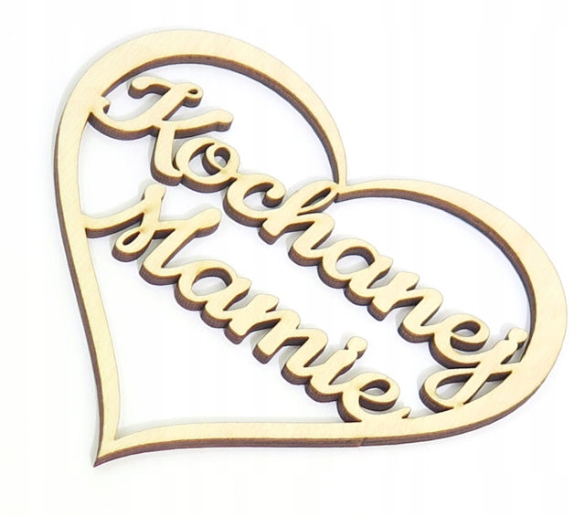 

Dekor Serce Ozdoba Decoupage Kochanej Mamie DW77
