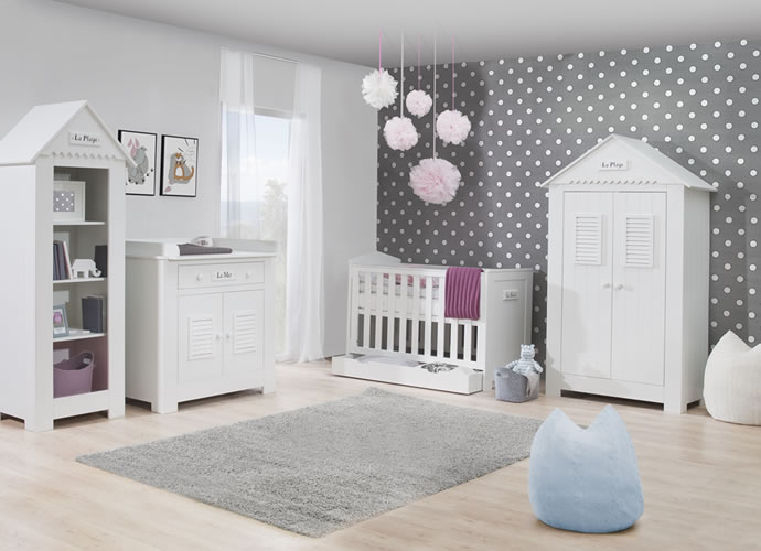 Pinio Marsylia MDF Regał duży stylizowany biały Marka Pinio