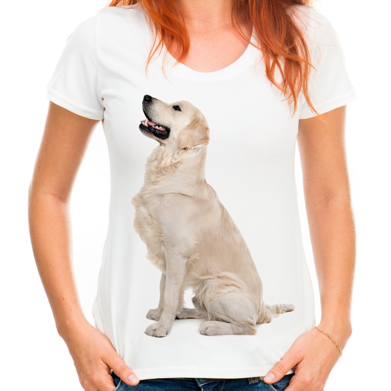 

Koszulka z labradorem pies labrador bluzka Hq -XL