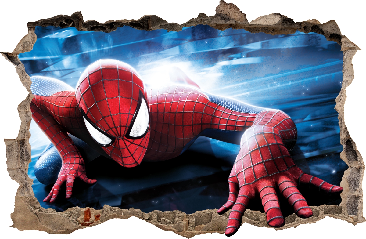 

Naklejki Na Ścianę Dziura Spiderman 57 100x65 cm
