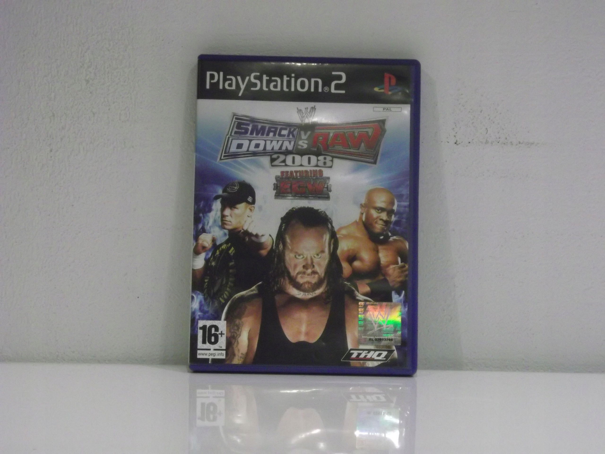 SMACKDOWN VS RAW 2008 PS2 Platforma PlayStation 2 (PS2)