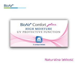 BioAir Comfort Plus 3sztuki Moc -0,50
