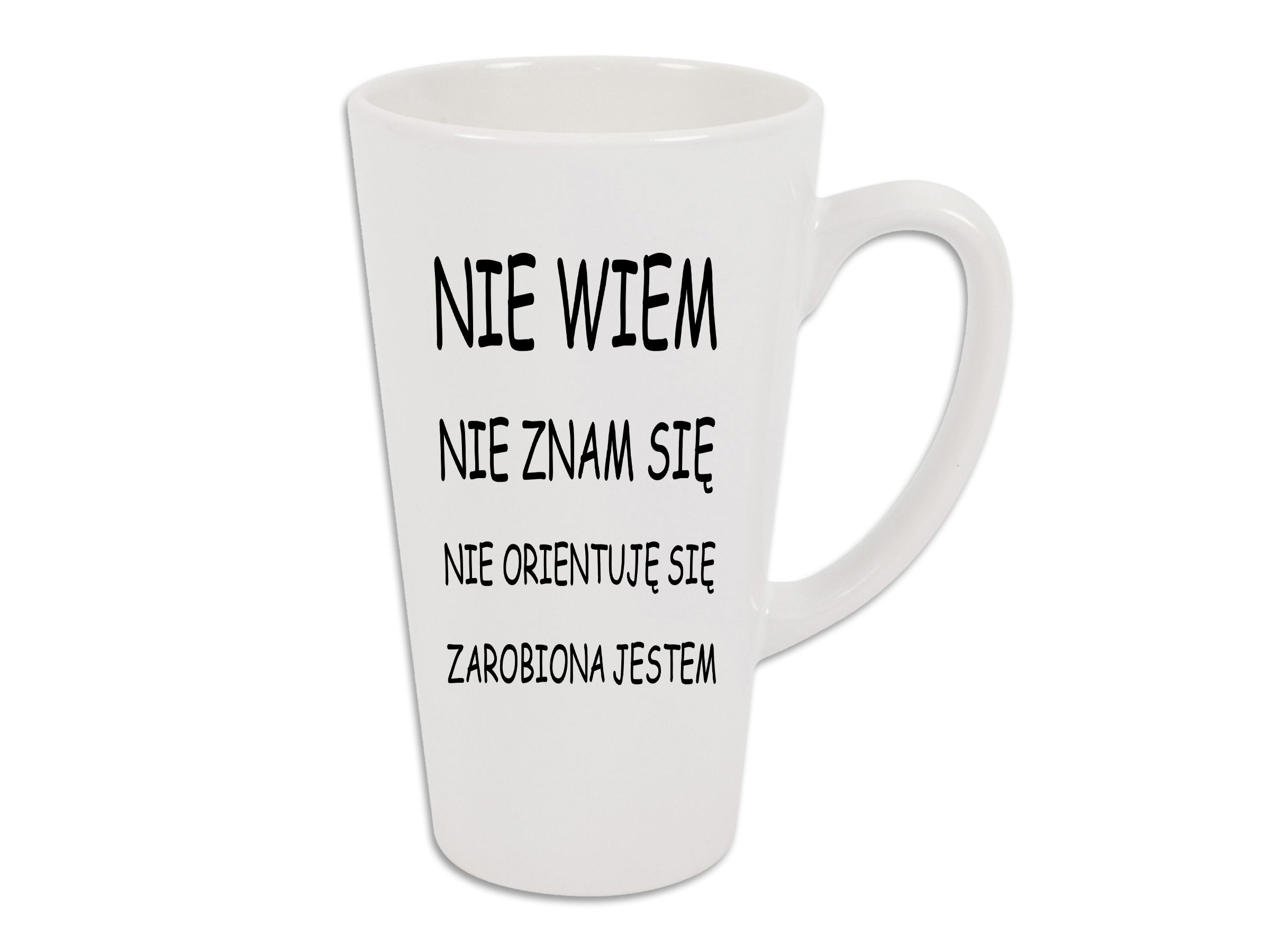 

Kubek Latte Dla Szefa Nie Wiem Nie Znam Się Wzory