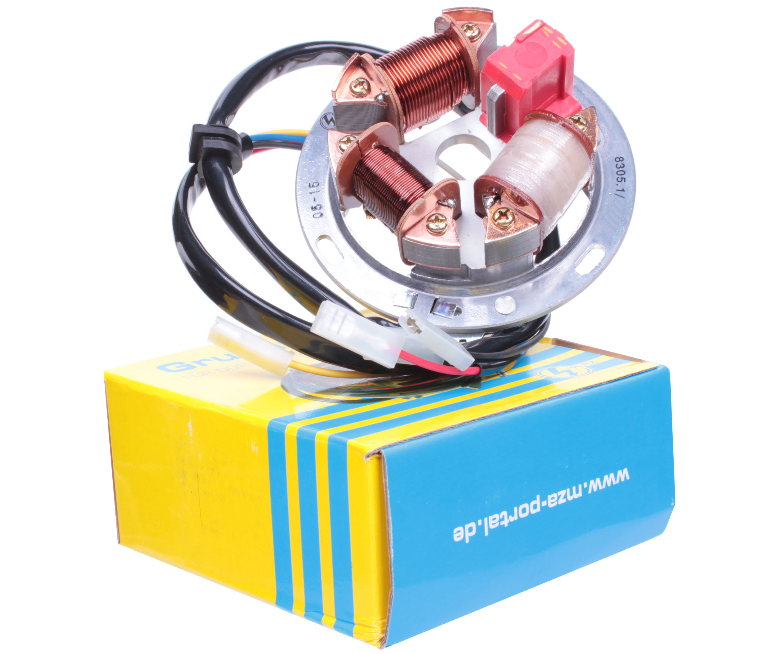 SIMSON S51 SR50 S70 S53 83 Zapłon Stator Iskrownik ELEKTRONIK 12V MZA Plitz  42432432 za 415 zł z KORONOWO -  - (6825689353)