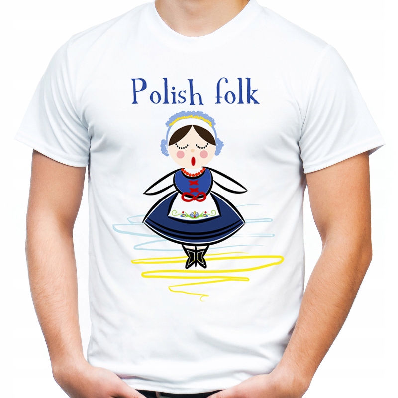 

Koszulka t-shirt polish folk folkowa z Polski XXL