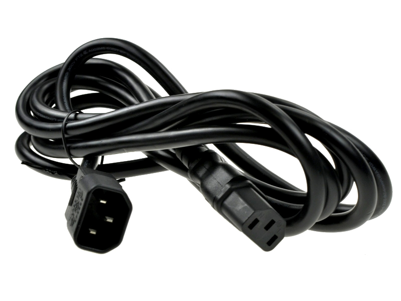 

Kabel zasilający przedłużacz Iec C13 pc/pc 1,5m