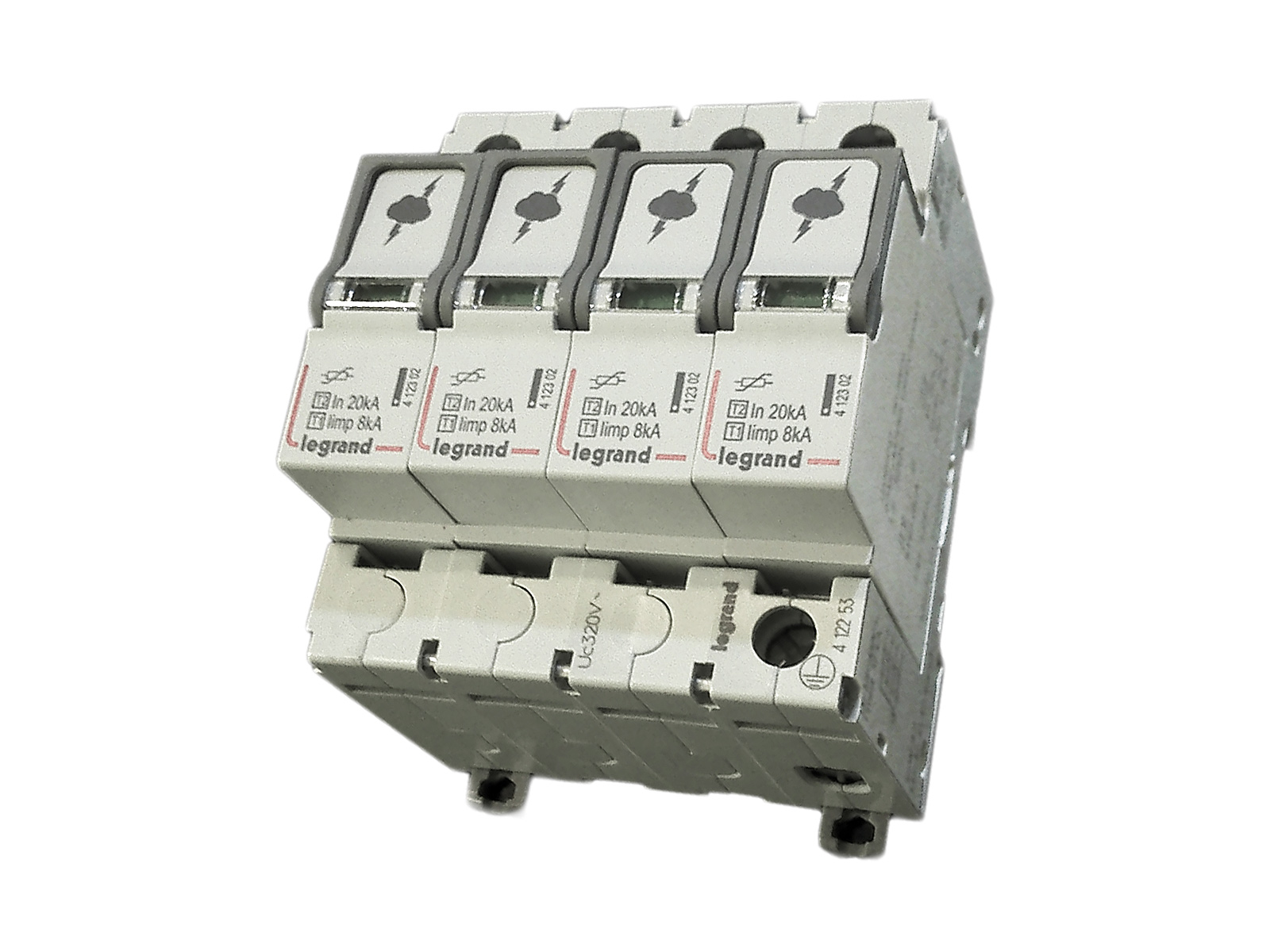 

Legrand Ogranicznik przepięć 4P klasy B+c 412253