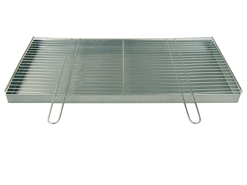 Rošt pro stavbu grilu 82x43 cm popelník