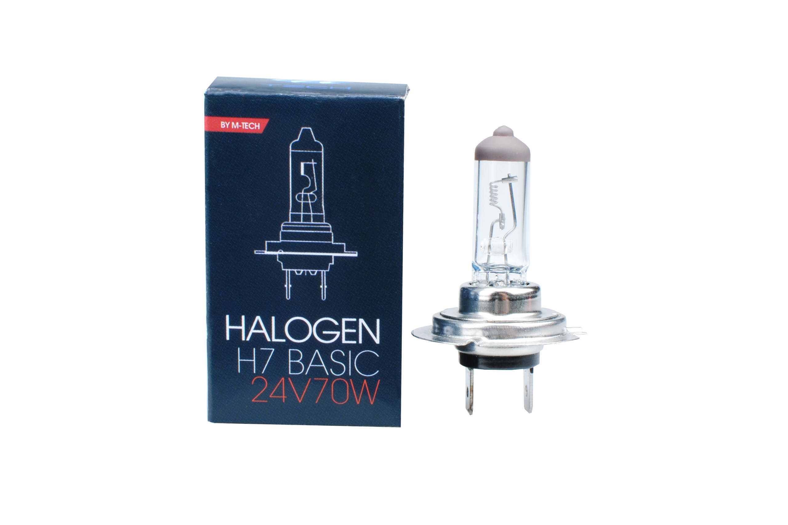 Żarówka halogenowa H7 Px26d M-Tech 24V 70W