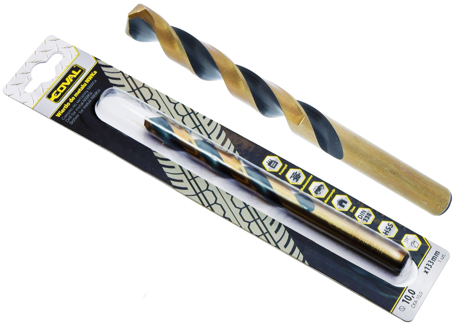 

Wiertło do metalu NWKa Coval Gold/black Hss 7,0mm