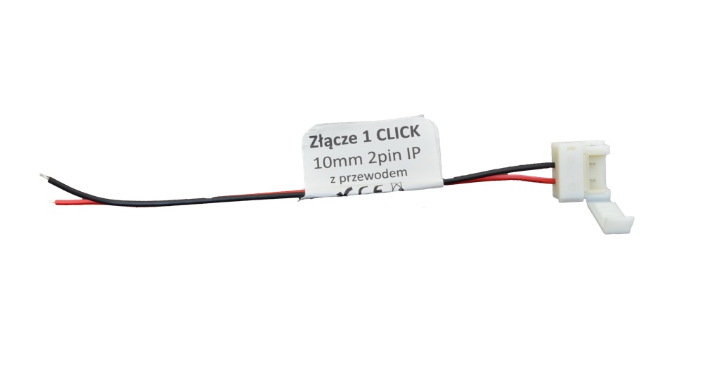 

Złączka do taśm Led IP65 10mm pojedyncza przewód