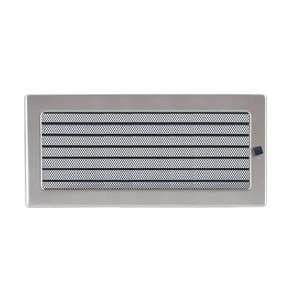 Krbová mřížka 17x37 cm Broušená S Žaluzií