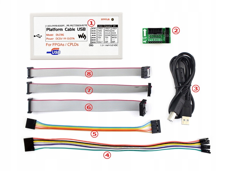 Platform Cable USB for Xilinx devices Programmer EAN (GTIN) 0700646946570