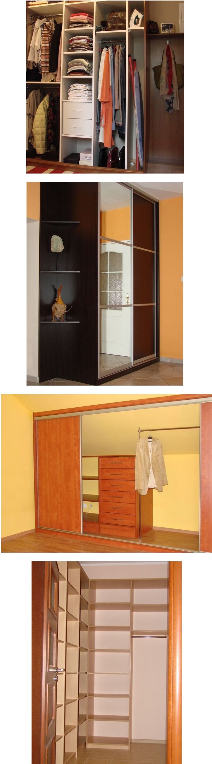 SZAFA PRZESUWNA WNĘKOWA GARDEROBA Małopolska 136 Typ drzwi Przesuwne