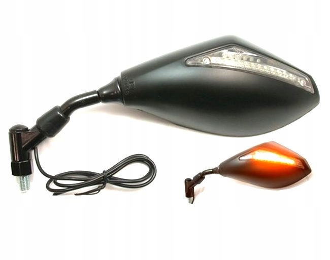 Levé Zrcátko Se Směrovkou Led Diody M10 Pr.