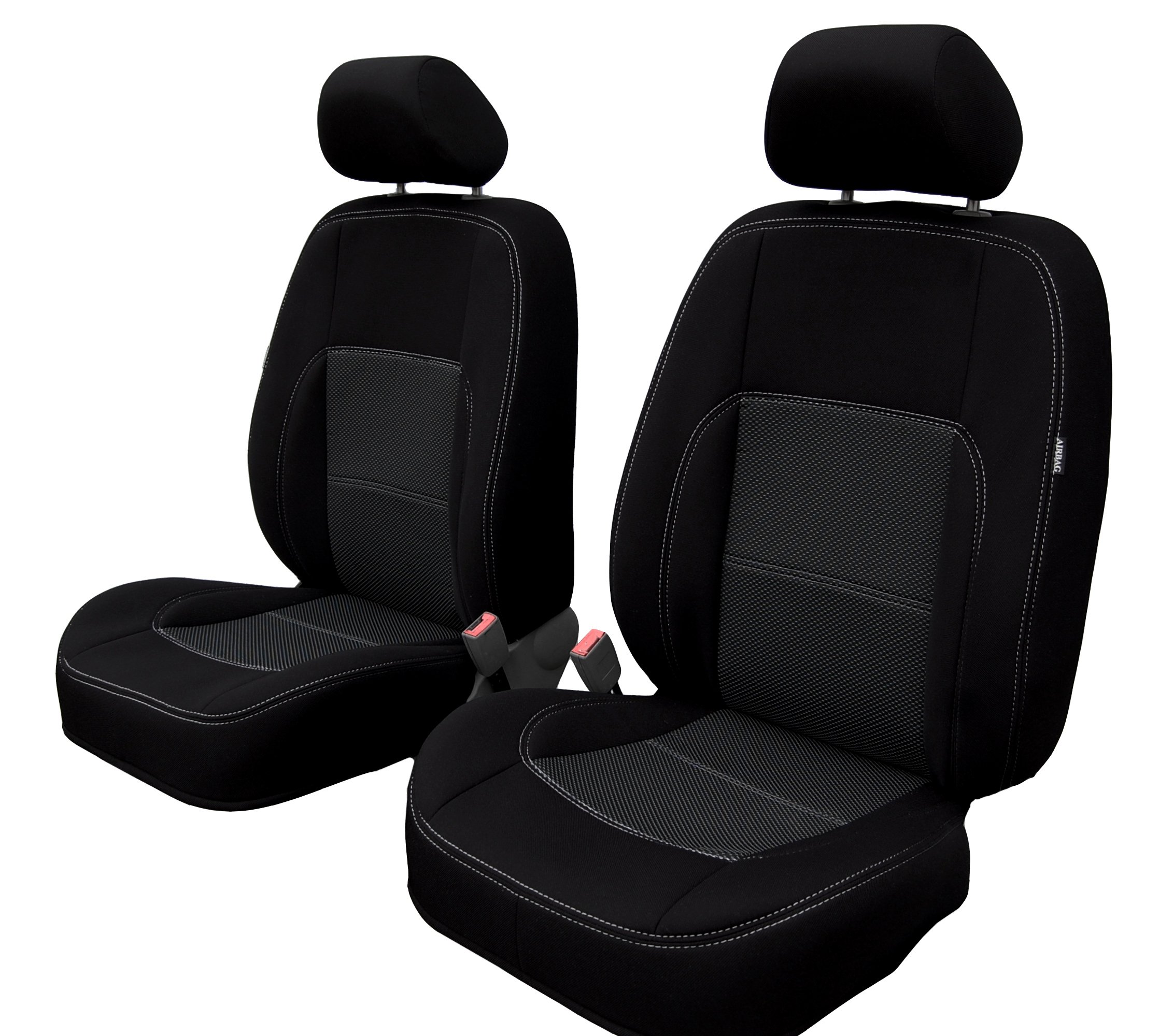 TapiUni POKROWCE NA FOTELE SAMOCHODOWE 1+1 do SKODA FABIA