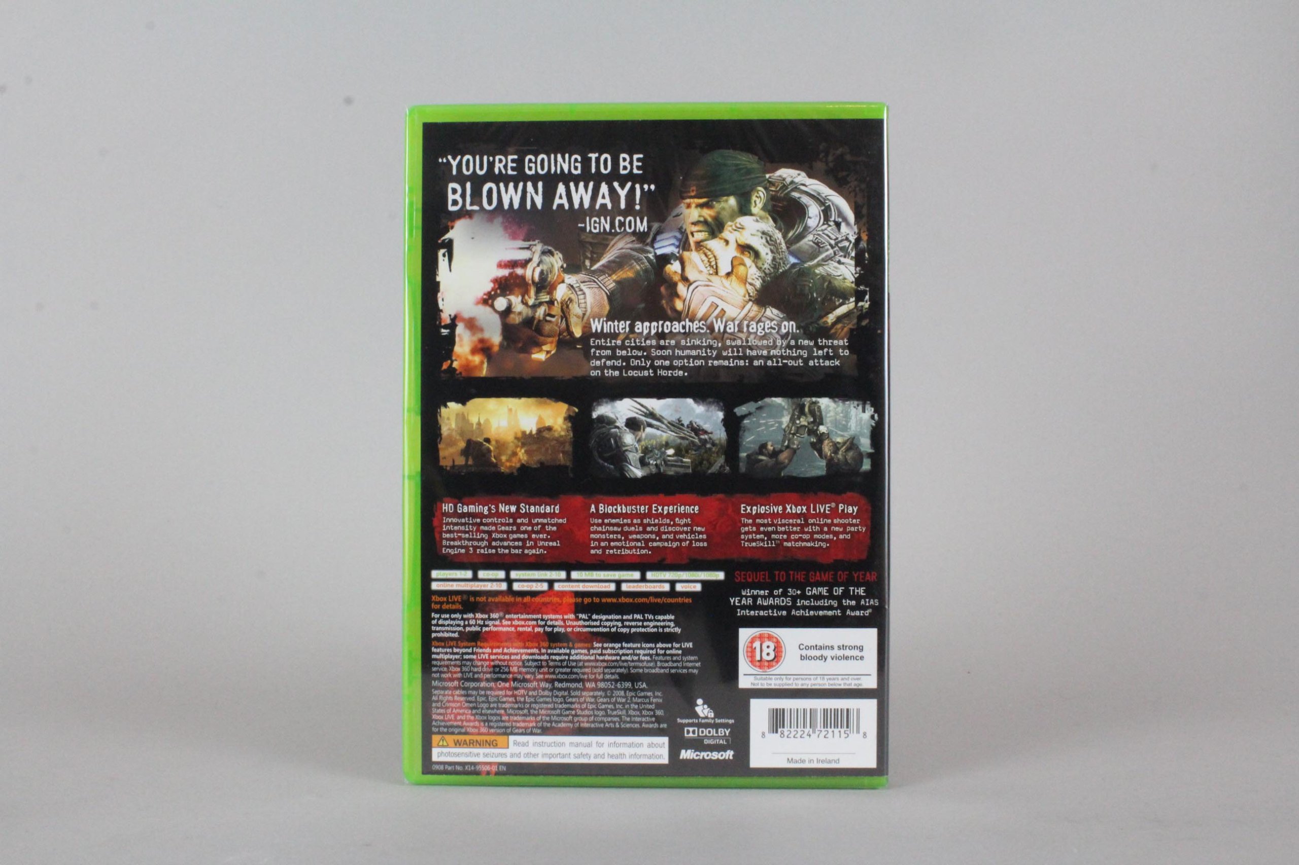 GEARS OF WAR 2 PL XBOX360 Tytuł Gears of War 2