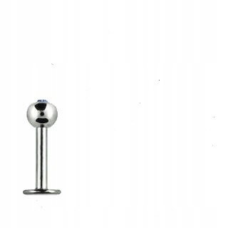 

Labret ze stali typu Monroe z kulką rose