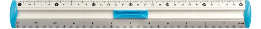 

Linijka aluminiowa 30cm Tetis BL040-NC niebieska