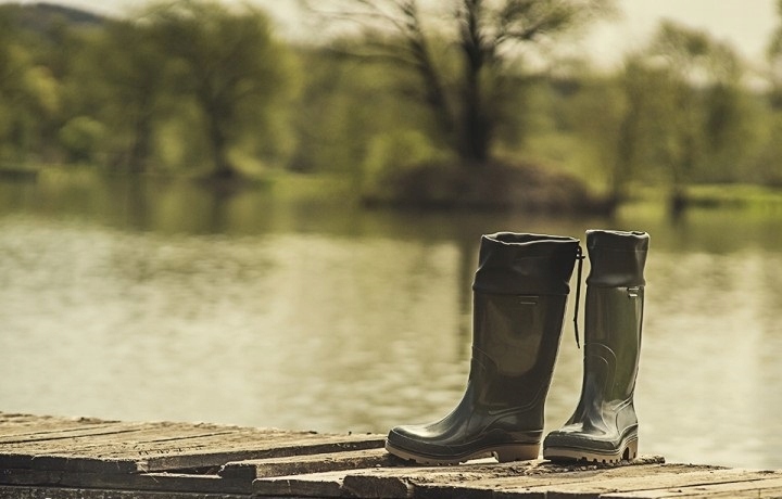 Kalosze Gumowce z Kołnierzem Eva Buty Demar Grand Rozmiar 42