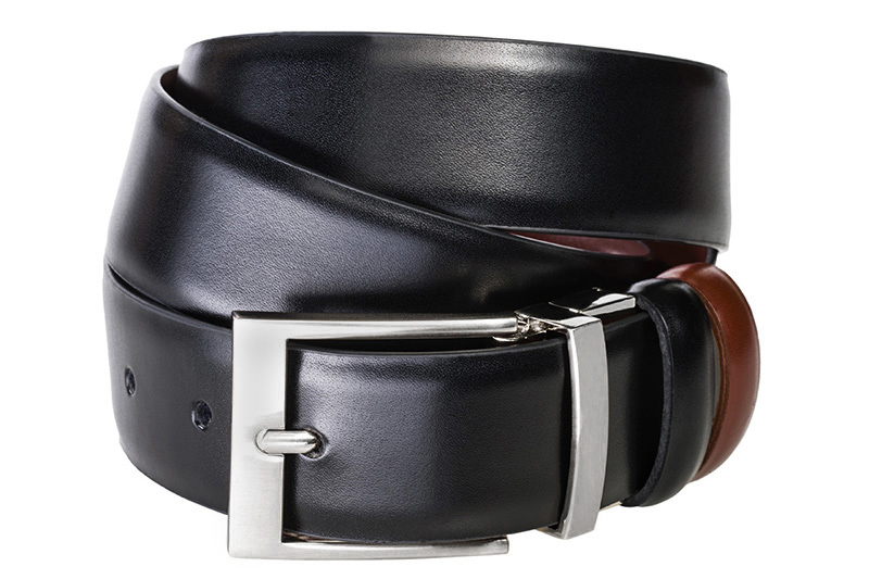 

Skórzany Skóra Szeroki Pasek 2XL Spodni PD46 120
