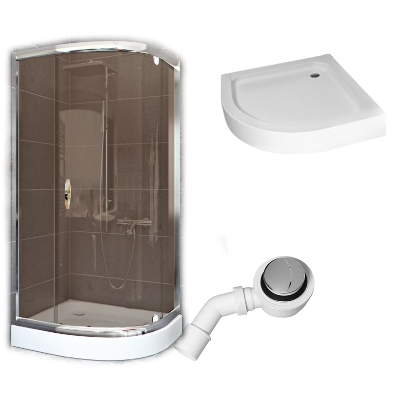 Sprchový kout Easy Clean 80x80 Otevíratelná