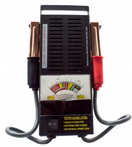 

Tester Miernik Do Akumulatorów Analogowy 6V 12V