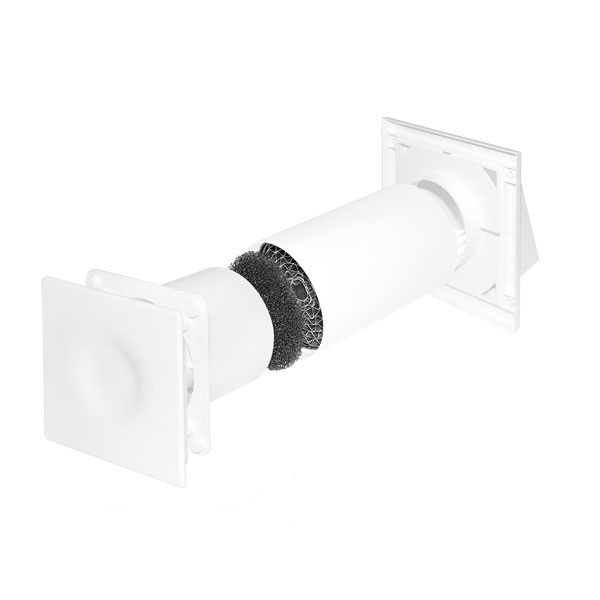 Kompaktní Rekuperátor HRV125 zapnutý, tažený